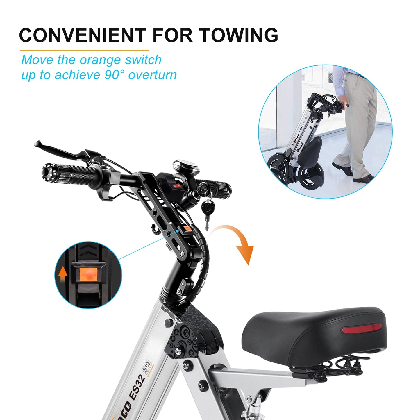 Last Day Limited Time Offer 🛴Folding Mobility Scooter